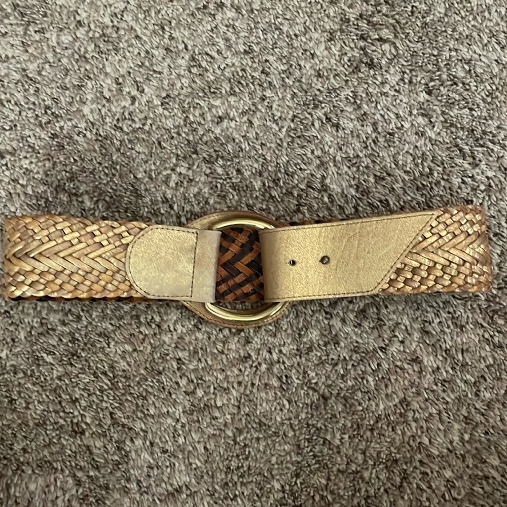 Linea Pelle woven belt
